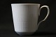 White fluted 
mug from Royal 
Copenhagen, 1st 
black, deck. 
...