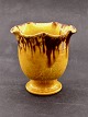 Annashåb 
ceramics 
factory vase 
with yellow 
glaze 15.5 cm. 
subject no. 
577059