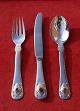 Danish child's 
cutlery kids 
cutlery of 
sterling silver 
925S by Georg 
Jensen. Jubilee 
cutlery ...