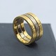 C. Antonsen; A 
ring in 18k 
gold and white 
gold. Ring size 
app. 59. 
W. 1 cm. 
Stamped "CA ...