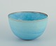 Beate Andersen, 
Danish 
ceramist. 
Unique bowl in 
glazed ceramic.
Turquoise 
glaze.
In excellent 
...