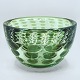 Ingeborg Lundin 
for Orrefors; 
Large glassbowl 
from around 
1960.
With 
transparent and 
green ...