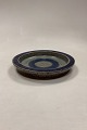 Stoneware Bowl 
in gray blue 
and cobalt 
blue. Smooth 
glaze inside. 
Artist unknown. 
Measures 20 cm 
...