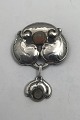 CTC/Danish 
Silver Art 
Nouveau Brooch 
Measures 7.5 cm 
x 5.5 cm (2.95 
inch x 2.16 
inch) Weight 
...
