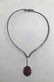 Danish Sterling 
Silver Neck 
Ring with 
Scarab Pendant 
Measures 
Neckring Diam 
12 cm (4.72 
inch) ...