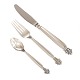 Georg Jensen 
Queen 
sterlingsilver 
lunch cutlery 
by Johan Rohde 
1917 for 12 
persons
40 pieces