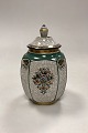 Dahl Jensen 
Cracked Lidded 
Jar No. 
196/600. 
Decoration in 
green, white 
red and gold. 
1st ...