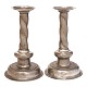 Pair of late 
17th century 
pewter 
candelsticks 
dated ...