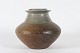 Herman A. 
Kähler
Large wide 
ceramic vase 
made of 
chamotte clay 
decorated with 
greyish brown 
...