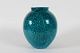 Herman A. 
Kähler 
Large Art Deco 
vase with 
turquoise glaze
Sign. HAK 
Height 32 ...