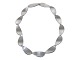 Hans Hansen 
sterling 
silver, modern 
necklace.
Hallmarked 
"Hans Hansen 
925S 318".
Length ...