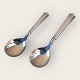 G.B.S. "Prima", 
silver-plated, 
Compote spoon 
set with 2 pcs. 
13cm long, 15cm 
long *Nice 
condition*