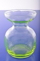 Holmegaard 
approx. 
1930-1950. 
Beautiful round 
hyacinth glass 
in light green 
colored glass 
blown ...