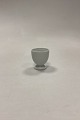 Royal 
Copenhagen 
Salto White 
dinnerware Egg 
Cup. Measures 
5.5 cm / 2.16 
in.