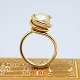 Jens Asby; Ring 
of 14k gold, 
set with a 
large pearl.
Ring size: 53
Stamped "JA 
585 CFH".
Jens ...