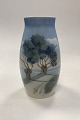 Bing and 
Grondahl Vase - 
Trees by the 
road No. 
576/5247. 
Measures 22.5 
cm / 8.85 in.