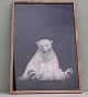 Lars Dyrendom: 
No #3 Polar 
Bear Motherly 
Love 089  Photo 
including glass 
and wooden 
frame 62.5 x 
...
