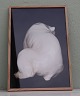 Lars Dyrendom: 
No #5 Polar 
Bear B&G 1857  
Photo including 
glass and 
wooden frame 
62.5 x 42.5 cm  
...