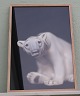 Lars Dyrendom: 
No #6 Polar 
Bear B&G 1629 
Photo including 
glass and 
wooden frame 
62.5 x 42.5 cm  
...