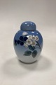 Royal 
Copenhagen Art 
Nouveau Vase 
with Lid - 
Blackberry 
Branch No. 
1288/281. 
Measures 15 cm 
/ ...