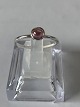 Women's ring 
with pink stone 
in silver
Size 61.5