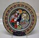1977 Bjorn 
Wiinblad 
Christmas 28.5 
cm  Plate by 
Rosenthal 
Adoration of 
Shepherds. In 
nice and ...