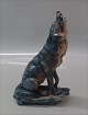Dahl Jensen 
1258 Wolf 
howling (LJ) 
22.5 cm Marked 
with the royal 
Crown and DJ 
Copenhagen. In 
...