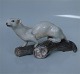 Dahl Jensen 
1121 Stoat, 
Ermine on log 
(Vilhelm 
Andersen) 23 cm 
Marked with the 
royal Crown and 
...