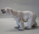 Dahl Jensen 
1156 Polar bear 
(medium) (DJ) 
19 x 32.5 cm. 
Marked with the 
Royal Crown and 
DJ ...