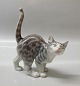 Dahl Jensen 
1108 Cat 
Striped (DJ) 20 
cm Marked with 
the Royal Crown 
and DJ 
Copenhagen. In 
nice ...