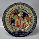 1974 Bjorn 
Wiinblad 
Christmas Plate 
by Rosenthal 
Balthasar 28.5 
cm 
In nice and 
mint condition. 
...