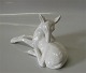 White Fawn or 
kid 18 x 10 cm 
Marked with the 
old stamp 
Lyngby 
Porcelain 
Danmark . The 
stamp of ...