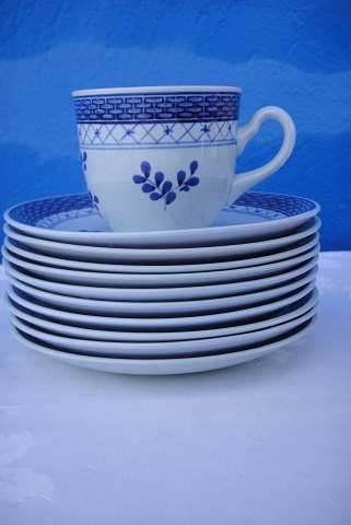 Royal Copenhagen Tranquebar blau Kaffee Tassen 956