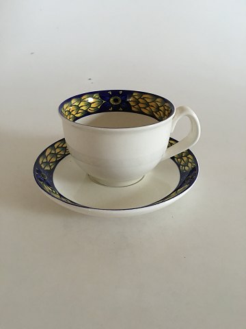 Royal Copenhagen Blue Pheasant Coffee Cup and saucer No 072