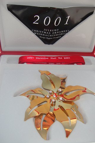 Georg Jensen Christmas Mobile Poinsettia 2001