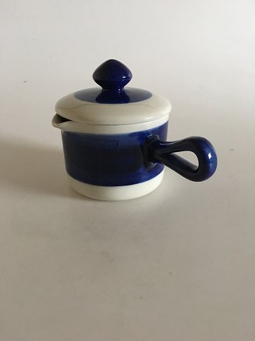 Rorstrand Blue Koka Medium Gravy Pitcher with Lid