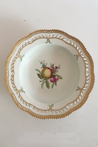 Early Royal Copenhagen Flora Danica Deep Plate