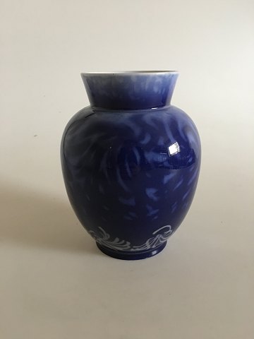 Royal Copenhagen Unique vase by Gerhard Heilmann from 1894 No 4356