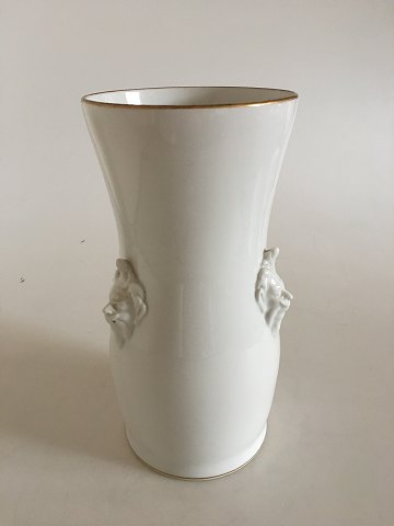 Royal Copenhagen Art Nouveau Vase with Faces No 21/81