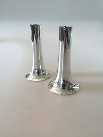 Georg Jensen Sterling Silver Henning Koppel Candlesticks No 1139