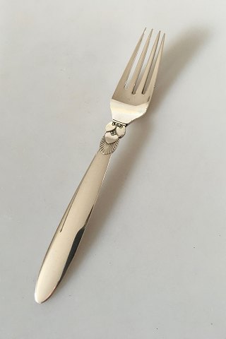 Georg Jensen  Sterling Silver Cactus Dinner Fork No 002