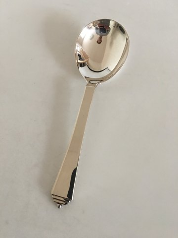 Georg Jensen Sterling Silver Pyramid Compote Spoon No 161