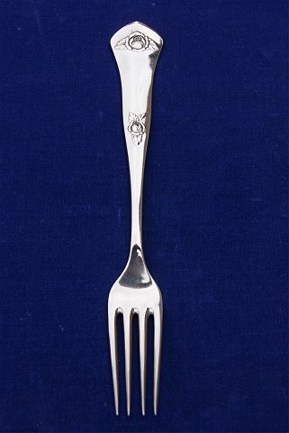 Rosen sølvbestik, Gaffel 19,2cm