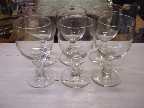 Ballon glas seks stk. 1000kr.