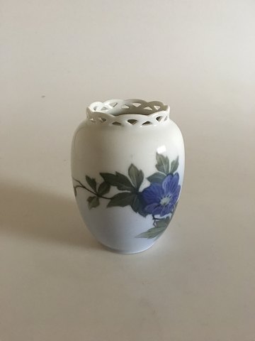 Royal Copenhagen Art Nouveau Vase with pierced top No 1763/160