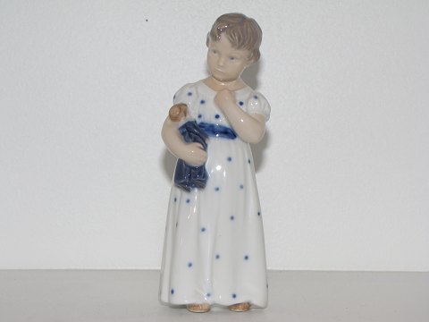 Royal Copenhagen figurine
Girl with doll