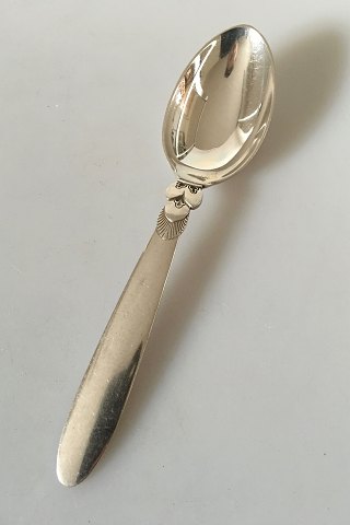 Georg Jensen Sterling Silver Cactus Dessert Spoon No 021