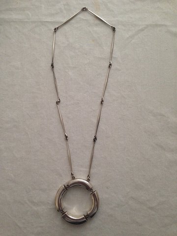 Georg Jensen Sterling Silver Pendant by Astrid Fog No 137