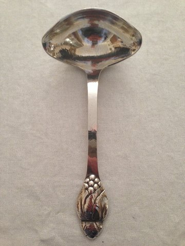 Evald Nielsen No 6 Silver Gravy Spoon