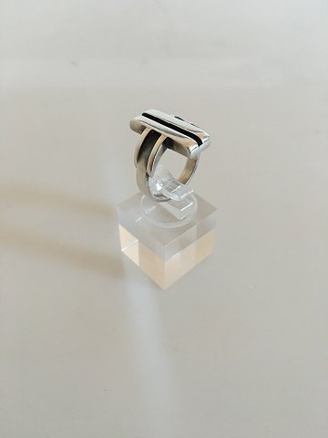 Hans Hansen Karl Gustav Hansen Sterling Silver Ring